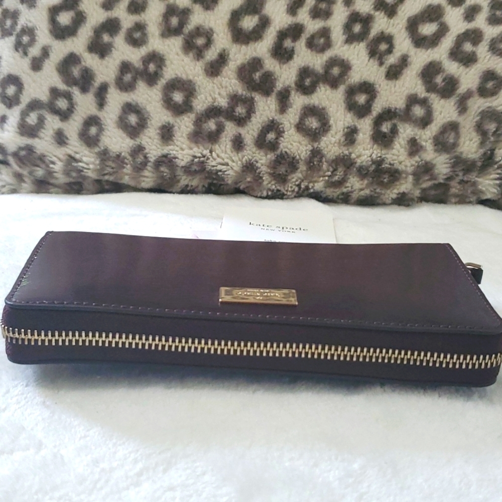 NWT Kate Spade Neda Bixby Patent Leather Wallet - Picture 5 of 10